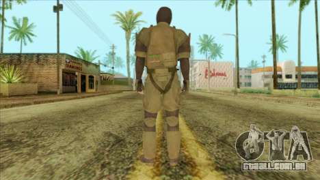 Metal Gear Solid 5: Ground Zeroes MSF v2 para GTA San Andreas