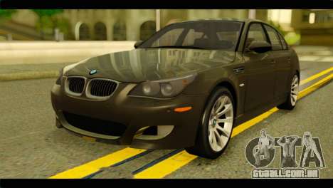 BMW M5 E60 2009 para GTA San Andreas
