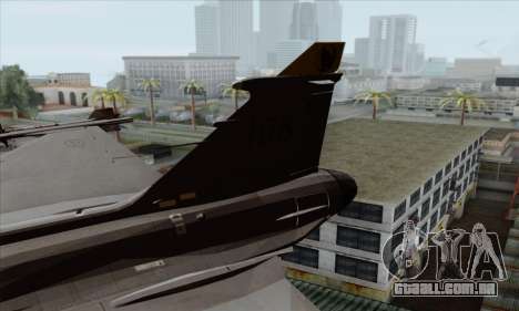 JAS-39 Gripen NG ACAH para GTA San Andreas