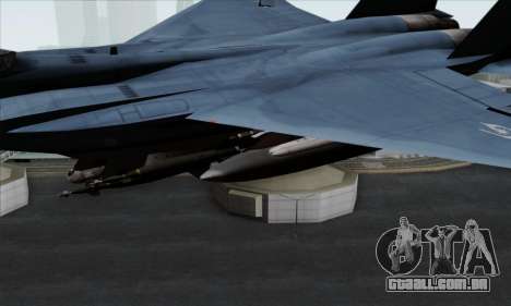 McDonnell Douglas F-15D Eagle GRDF para GTA San Andreas