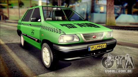 Kia Pride 141 Iranian Taxi para GTA San Andreas