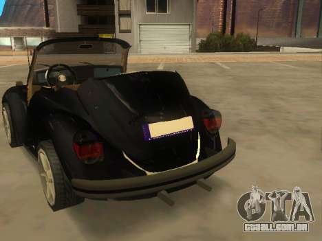 Volkswagen Beetle 1984 para GTA San Andreas