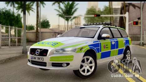 Volvo V70 Kent Police para GTA San Andreas