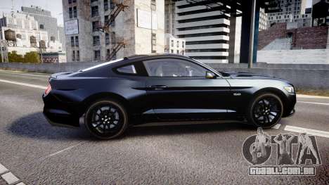 Ford Mustang GT 2015 FBI Unmarked [ELS] para GTA 4