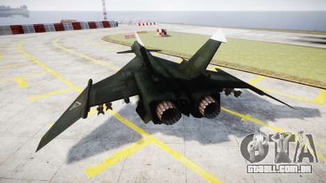 O MiG-31 de Raposa de Fogo MEC PJ para GTA 4