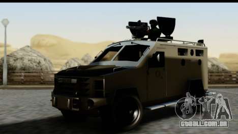 Camion Blindado para GTA San Andreas