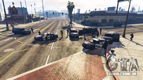 Hardcore Police Chasing para GTA 5