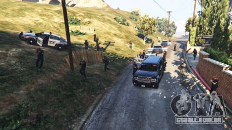 Hardcore Police Chasing para GTA 5