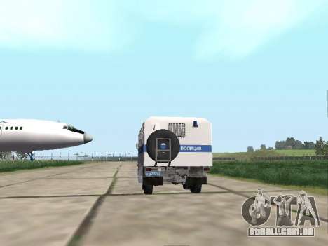 KamAZ-43114 um OMON para GTA San Andreas