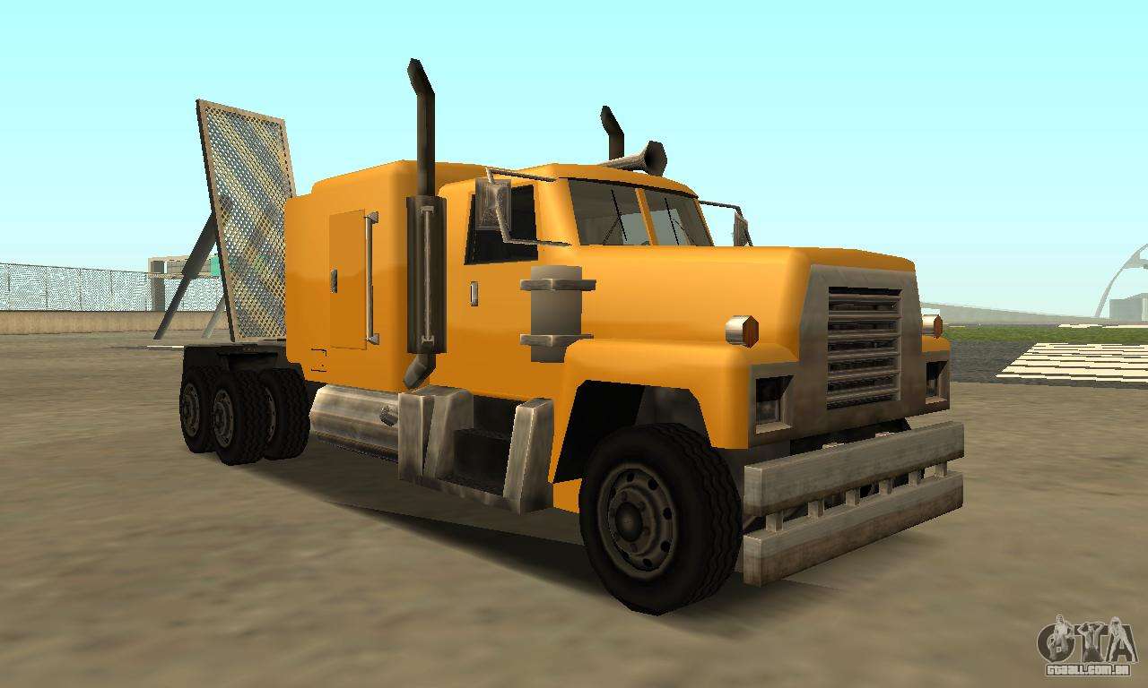 Código do caminhão tanker truck do GTA San Andreas 