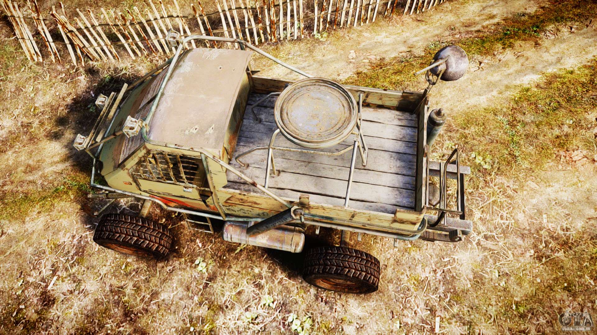 Militar caminhão blindado para GTA 4