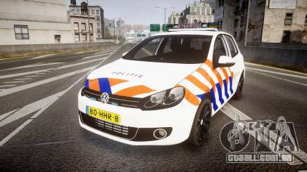 Volkswagen Golf Mk6 Dutch Police [ELS] para GTA 4