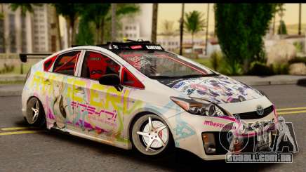 Toyota Prius Hybrid Eri Ayase Love Live Itasha para GTA San Andreas