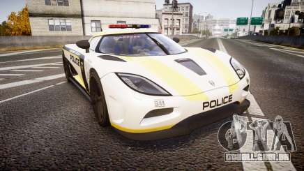 Koenigsegg Agera 2013 Police [EPM] v1.1 PJ1 para GTA 4