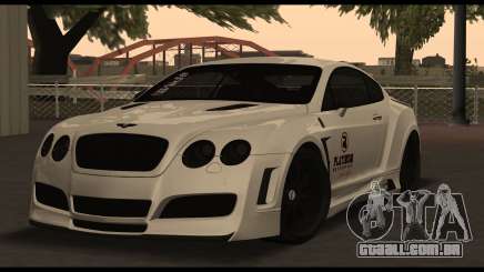 Bentley Continental GT Platinum Motorsport para GTA San Andreas