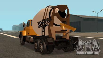 Cement Truck Fixed para GTA San Andreas