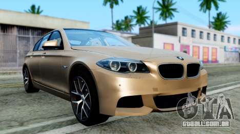 BMW M550d para GTA San Andreas