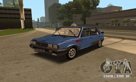 Renault 11 TXE Taxi para GTA San Andreas