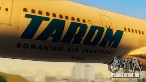 Airbus A330 TAROM Romania para GTA San Andreas