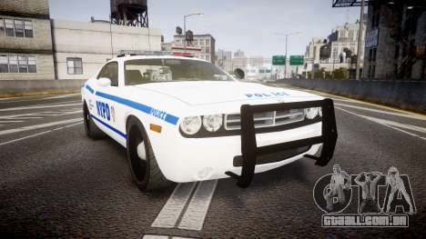 Dodge Challenger NYPD [ELS] para GTA 4