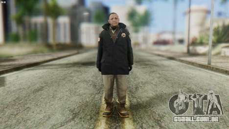 Snowcop Skin from GTA 5 para GTA San Andreas