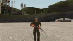 O airborne soldado da Ucrânia para GTA San Andreas
