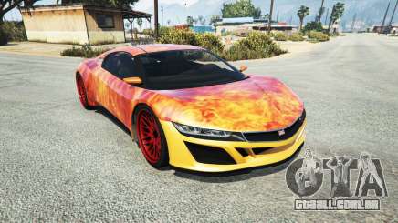 Dinka Jester (Racecar) Flame para GTA 5