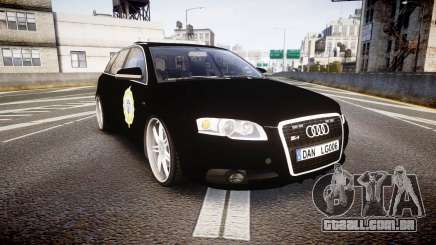 Audi S4 Avant Serbian Police [ELS] para GTA 4