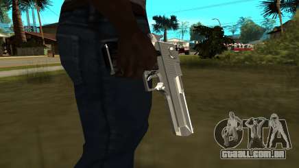 Metalic Deagle para GTA San Andreas