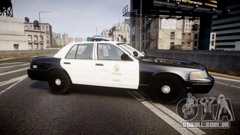 Ford Crown Victoria 2011 LAPD [ELS] rims2 para GTA 4