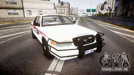 Ford Crown Victoria Bohan Police [ELS] WL para GTA 4