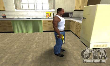 Yellow Deagle para GTA San Andreas