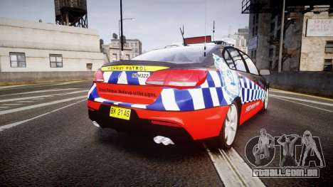 Holden VF Commodore SS Highway Patrol [ELS] para GTA 4