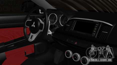 Mitsubishi Lancer Evolution X Taihou Itasha para GTA San Andreas
