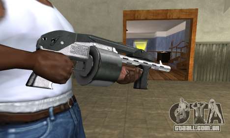 Silver Granate Combat Shotgun para GTA San Andreas