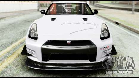 Nissan GT-R R35 2012 para GTA San Andreas