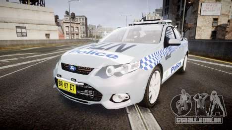 Ford Falcon FG XR6 Turbo Police [ELS] para GTA 4