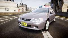 Ford Falcon XR8 Unmarked Police [ELS] para GTA 4