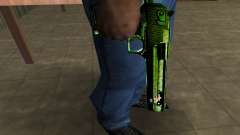 Green Clayn Deagle para GTA San Andreas