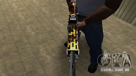 Brighty Yellow Combat Shotgun para GTA San Andreas