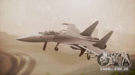 SU-35 Flanker-E Ofnir Ace Combat 5 para GTA San Andreas