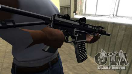 Full Black Automatic Gun para GTA San Andreas