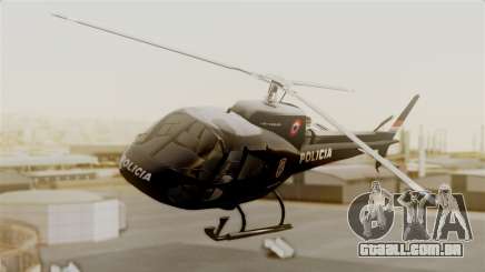 Helicopter National Police of Paraguay para GTA San Andreas