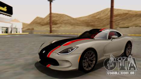 Dodge Viper SRT GTS 2013 HQLM (MQ PJ) para GTA San Andreas