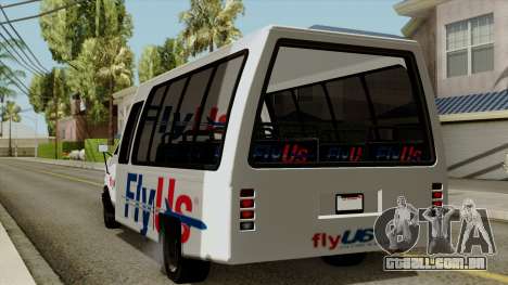 Fly Us Airport Bus para GTA San Andreas