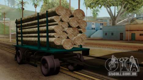 GTA 5 Fieldmaster Wood Trailer para GTA San Andreas