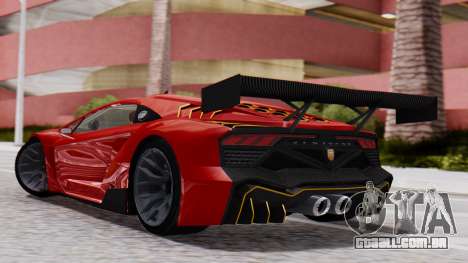 Pegassi Zentorno SM GT3 para GTA San Andreas