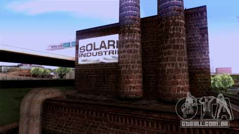 HQ Textures San Fierro Solarin Industries para GTA San Andreas