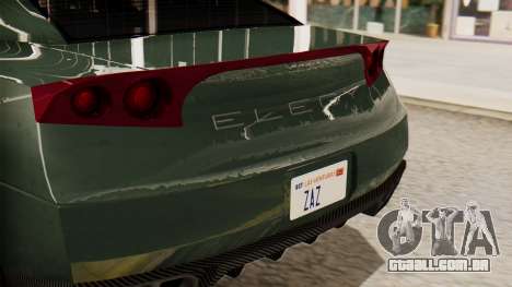 GTA 5 Annis Elegy RH8 SA Style para GTA San Andreas