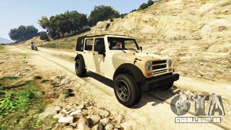 O tráfego na estrada v1.2.1 para GTA 5